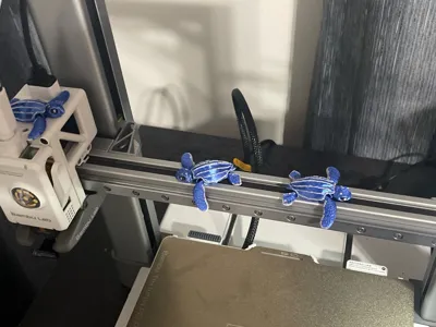 Брелок Mini Flexi Turtle - Лайфстайл - PLA - изделие 3D-печати - фото 26