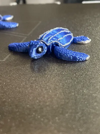 Брелок Mini Flexi Turtle - Лайфстайл - PLA - изделие 3D-печати - фото 23