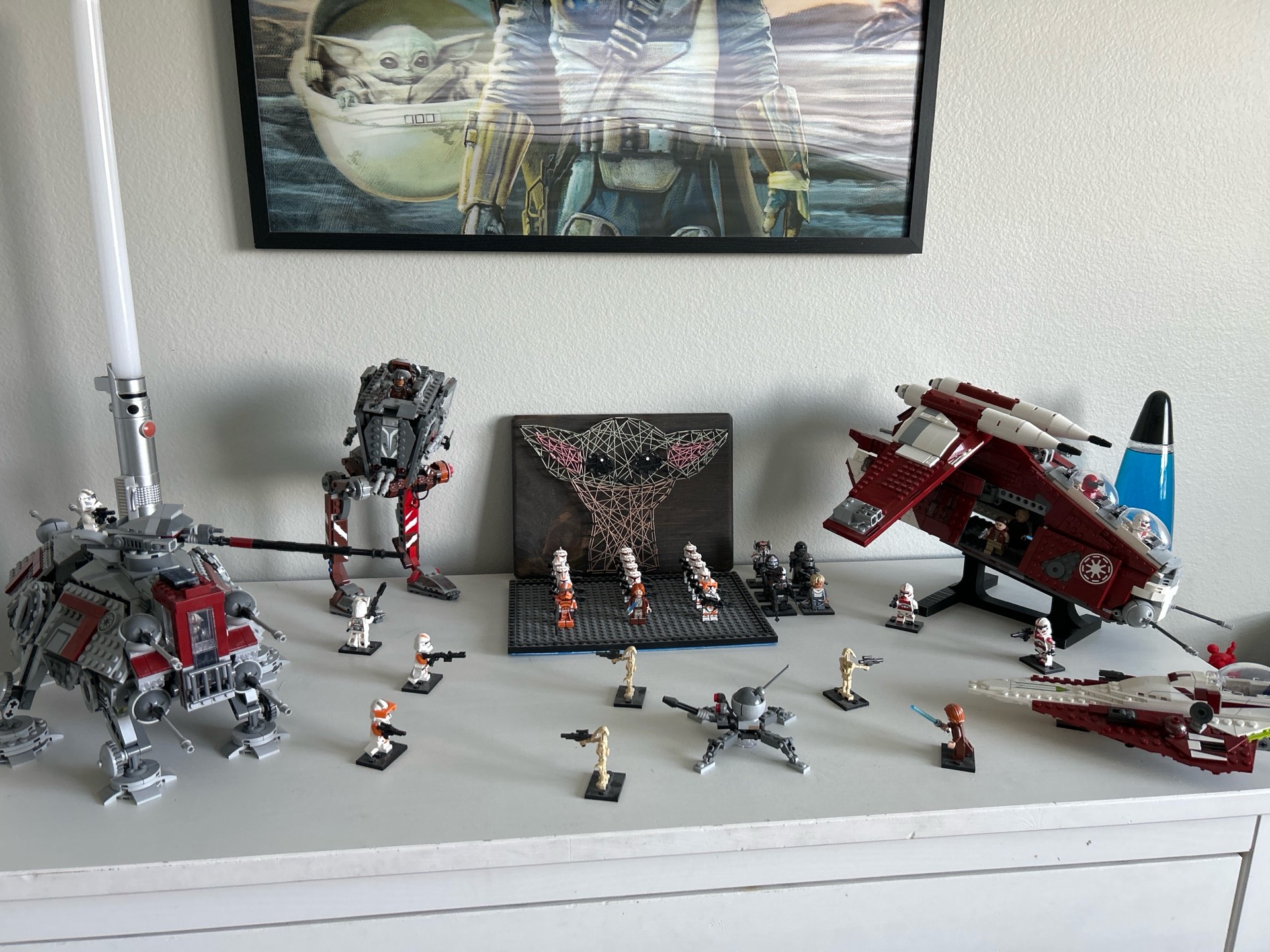 STAR WARS LEGOSET 75354 - Gunship Display Stand - 3D Printer File