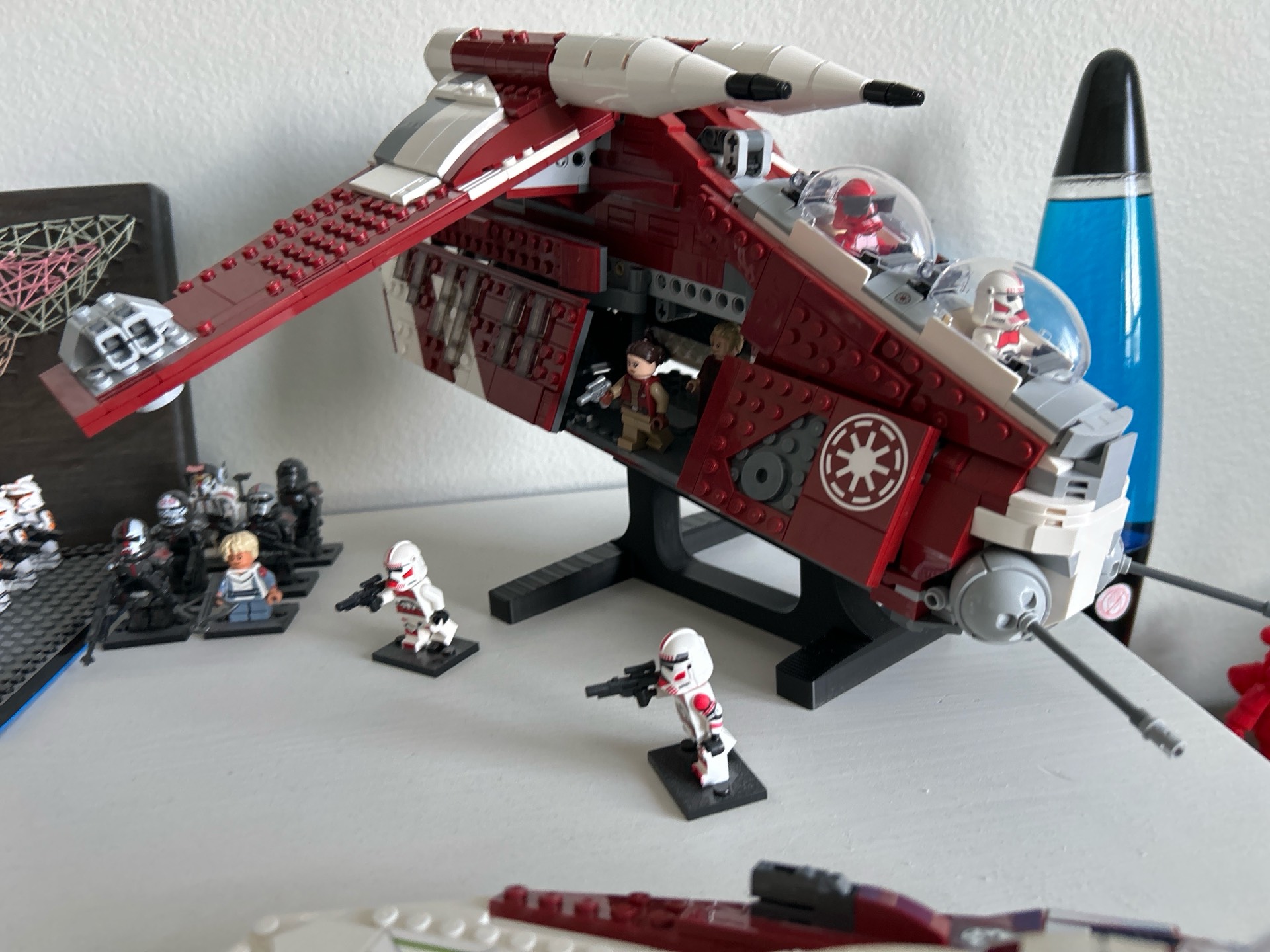 STAR WARS LEGOSET 75354 - Gunship Display Stand - 3D Printer File