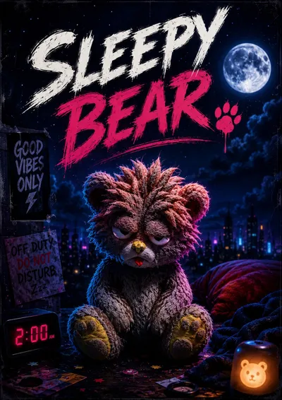 K.O. Bear Figure - Toys - PLA - 3D printed product - фото 25