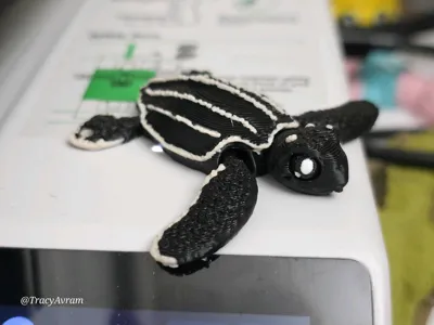 Брелок Mini Flexi Turtle - Лайфстайл - PLA - изделие 3D-печати - фото 30