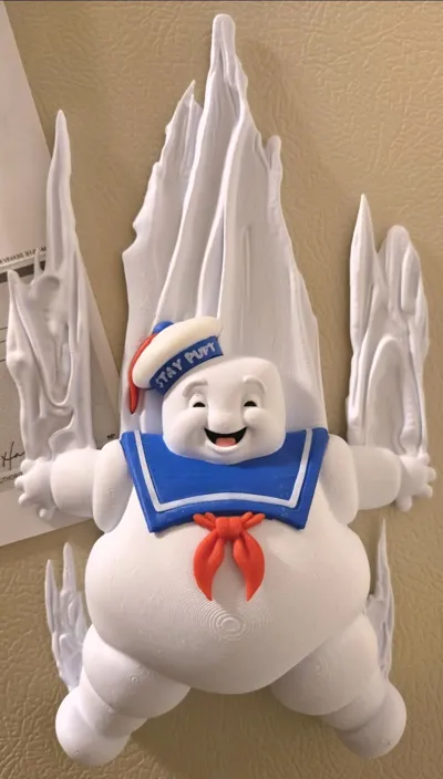 Настенное крепление Stay Puft - Дом и быт - PLA - изделие 3D-печати - фото 13