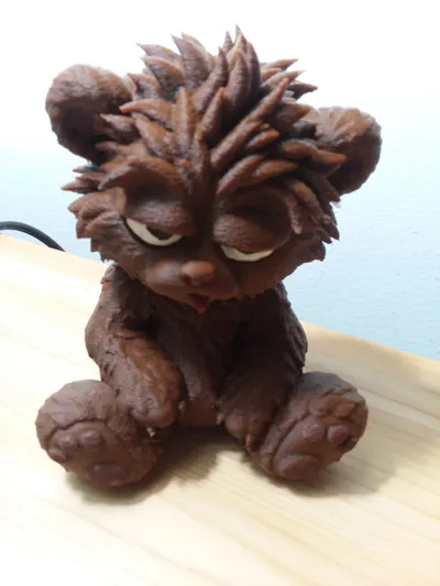 K.O. Bear Figure - Toys - PLA - 3D printed product - фото 27