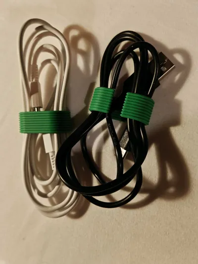 Cable Organizer V2 Clip and Winder - Home - PLA - 3D printed product - фото 31