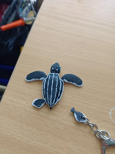 Брелок Mini Flexi Turtle - Лайфстайл - PLA - изделие 3D-печати - фото 34
