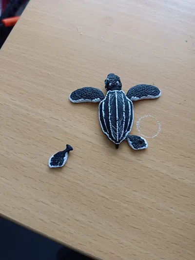 Брелок Mini Flexi Turtle - Лайфстайл - PLA - изделие 3D-печати - фото 33