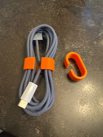 Cable Organizer V2 Clip and Winder - Home - PLA - 3D printed product - фото 33