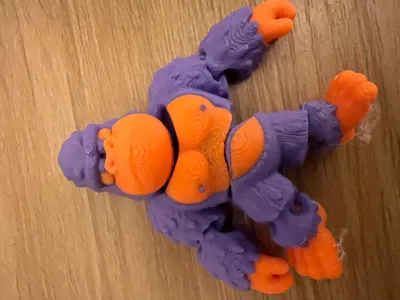 Flexi Mini Gorilla Figure - Miniatures - PLA - 3D printed product - фото 22