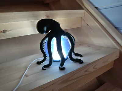 Octopus LED Table Lamp - Home - PLA - 3D printed product - фото 40