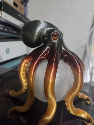 Octopus LED Table Lamp - Home - PLA - 3D printed product - фото 37