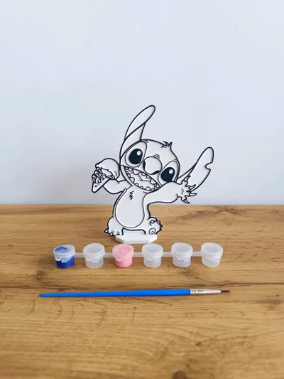 Cute Stitch Diy Color No Ams Pack 1 - Free 3D Print Model - MakerWorld
