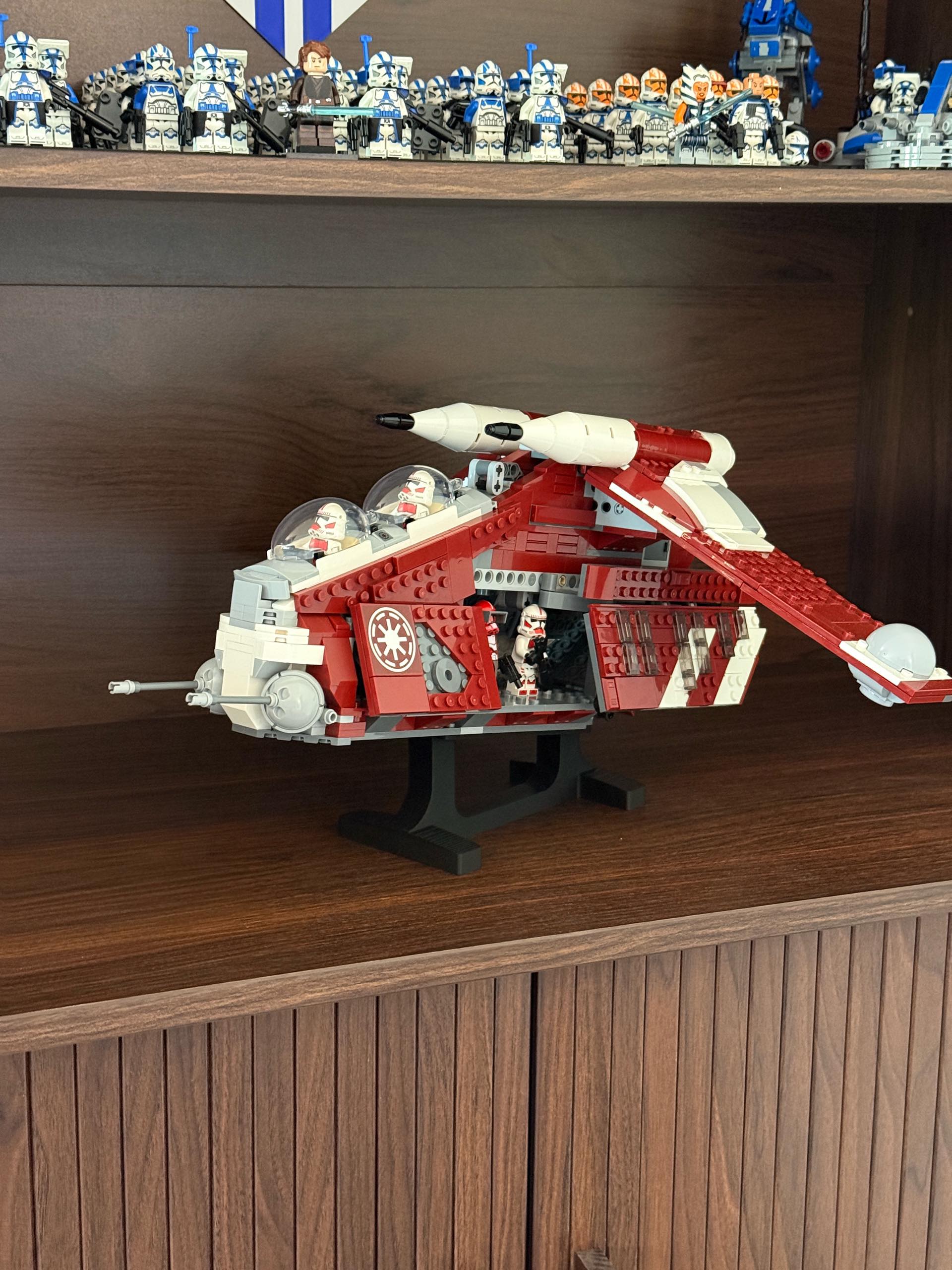 STAR WARS LEGOSET 75354 - Gunship Display Stand - 3D Printer File