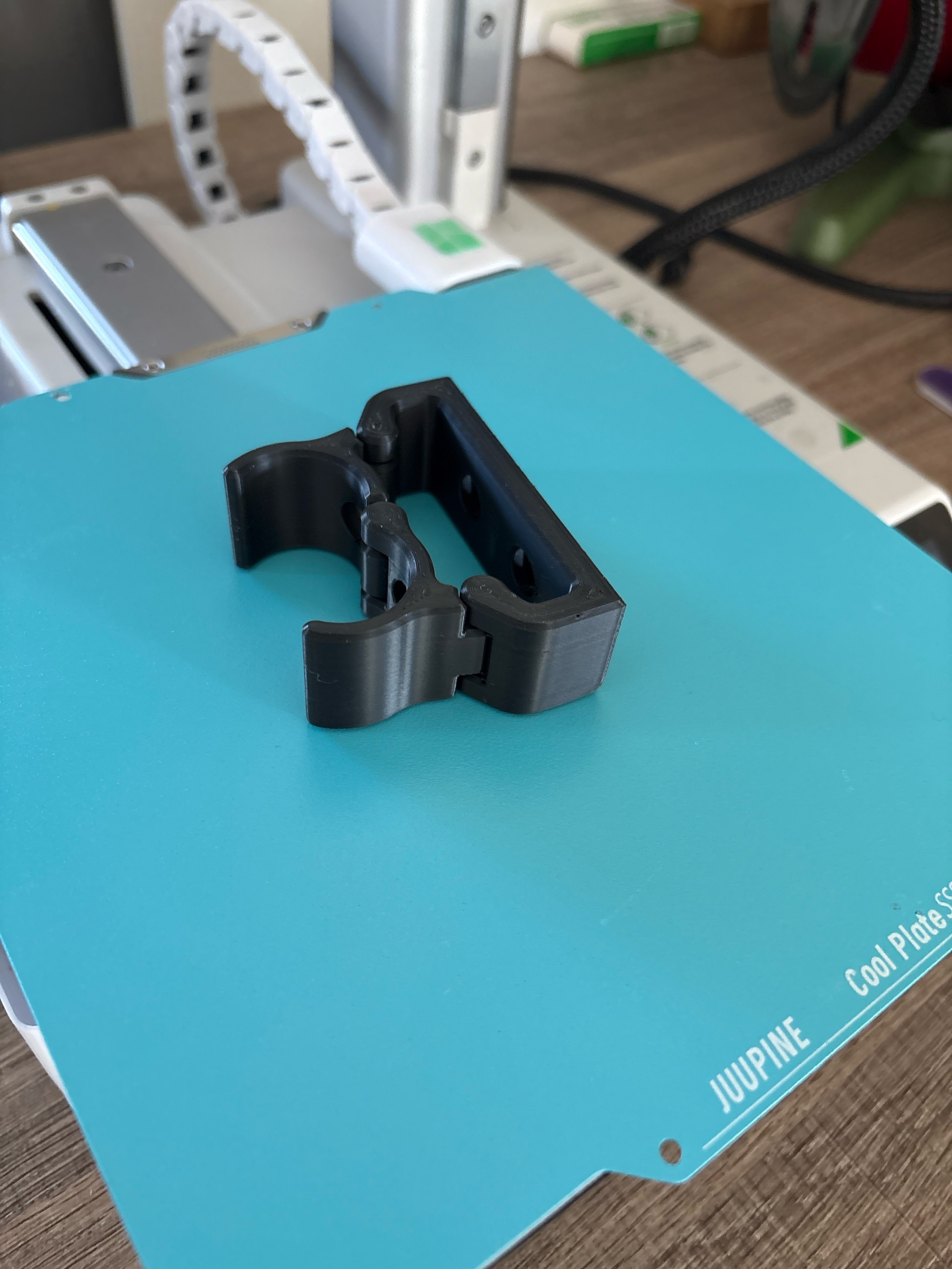 Broom Handle Holder Print in Place - Free 3D Print Model - MakerWorld
