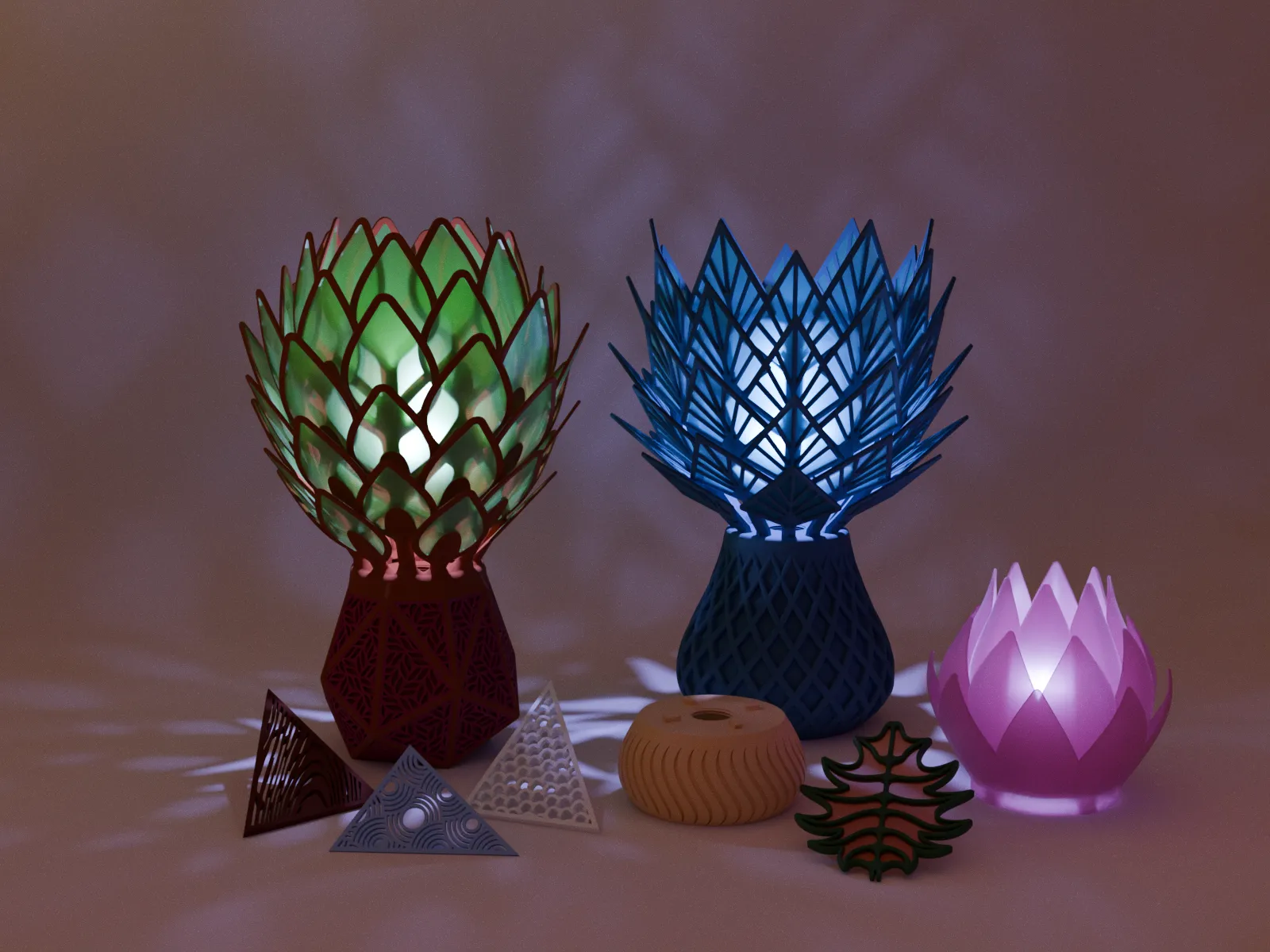 Moduluma - A Modular Lamp Ecosystem by Modular Mapping - MakerWorld