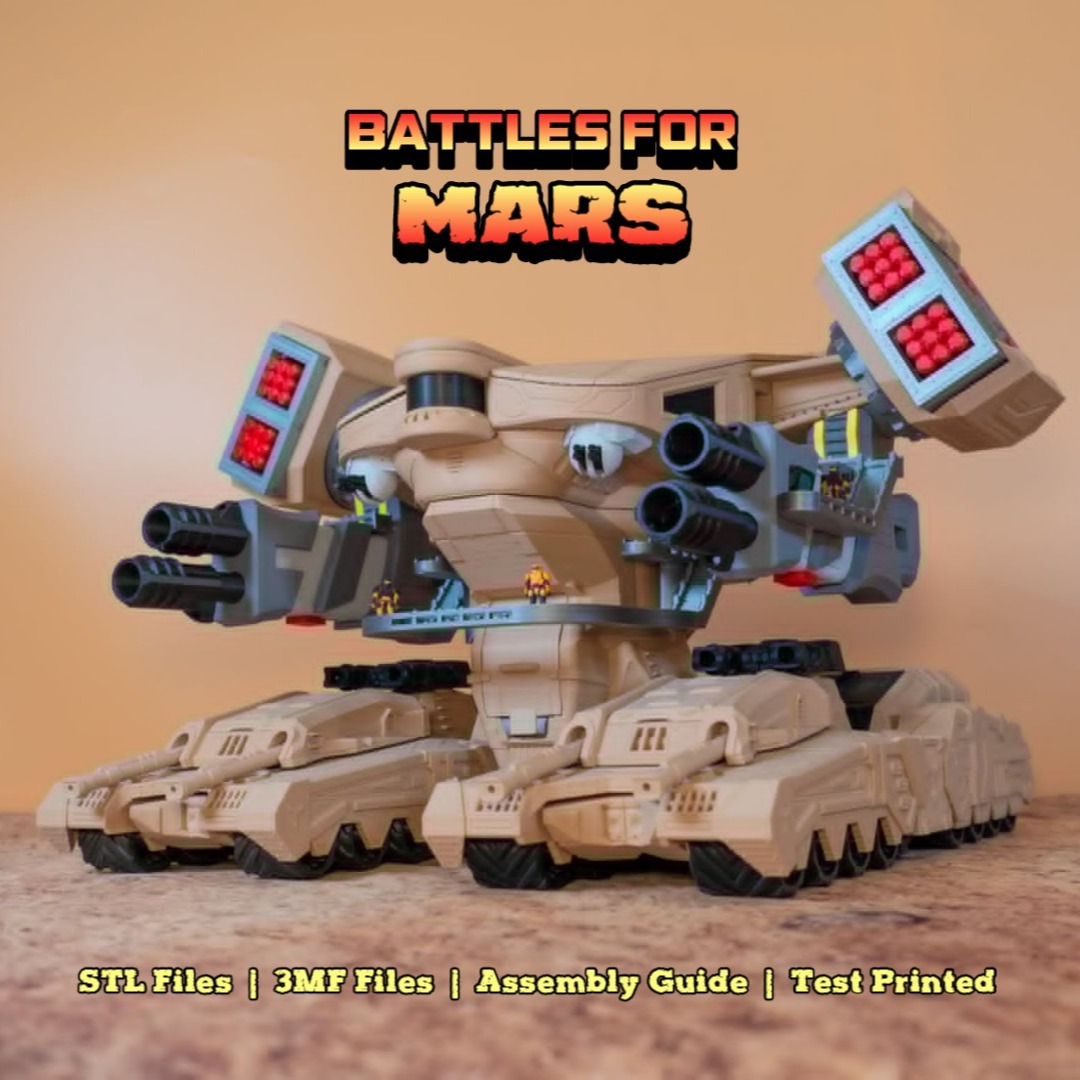 Battles For Mars - Phase 2.1 by neil3dprints - MakerWorld