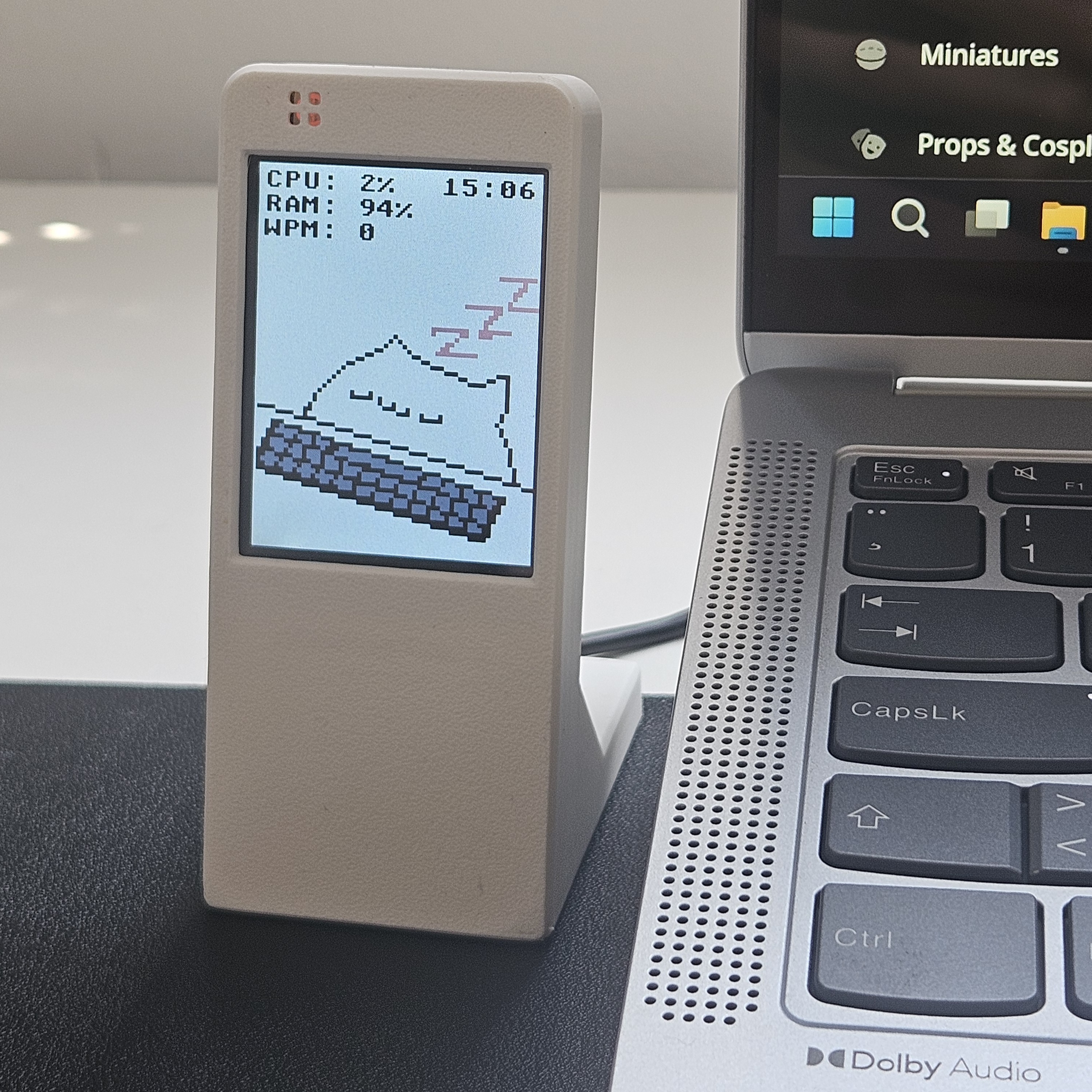 Bongo Cat Mini Monitor 2.0 New Features & Upgrades by Vostok Labs