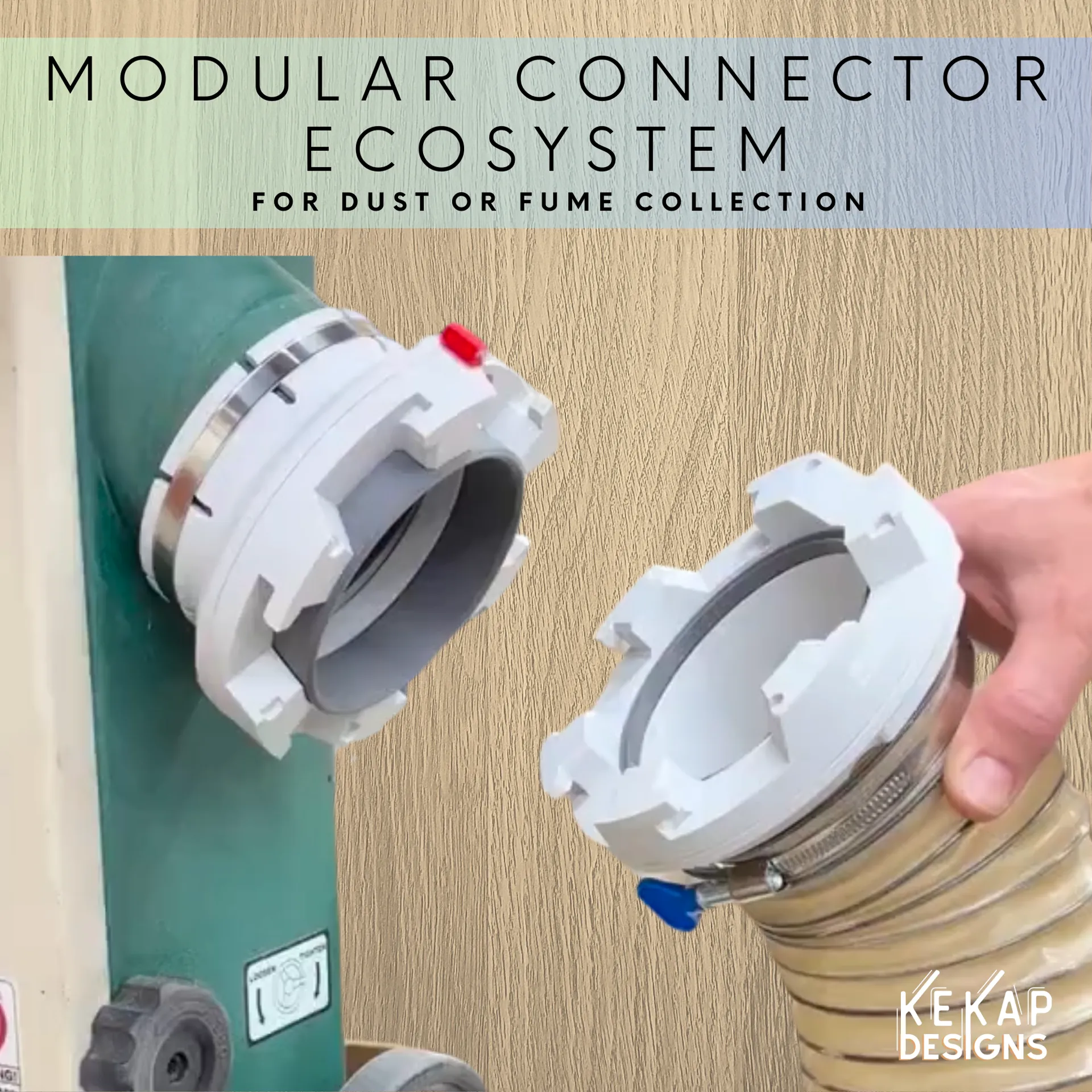 Quick-Lock Modular Dust Collection & Fume Fittings