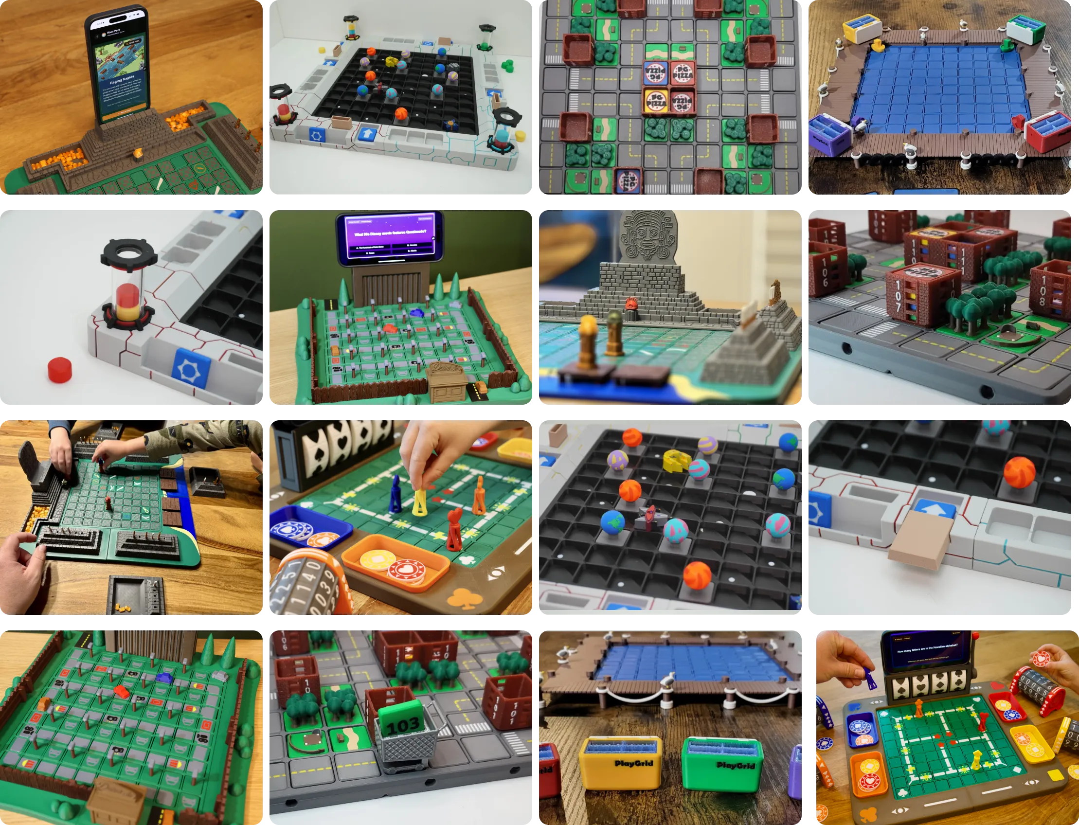 PlayGrid - Modular Board Game Experience by ozarkexpeditions - MakerWorld