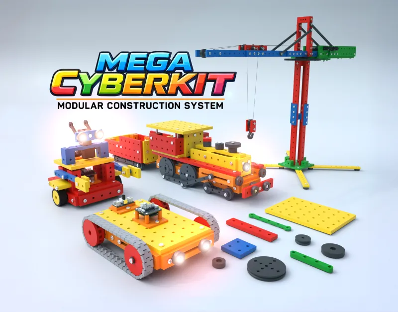 MegaCyberKit - Modular Construction System 