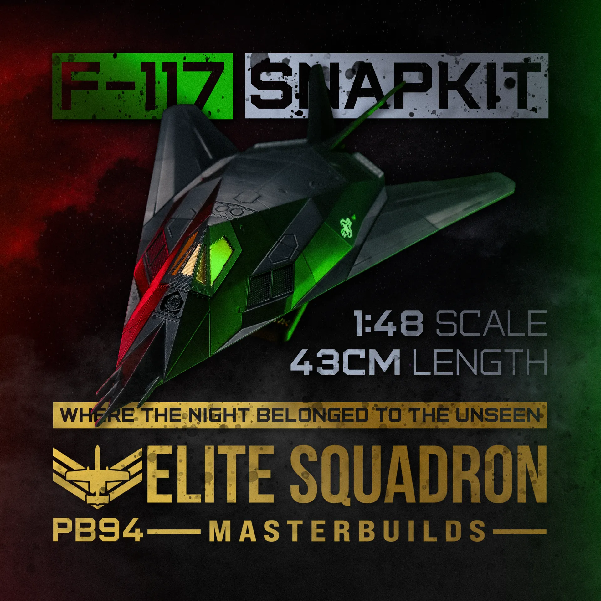 F-117 Nighthawk - Elite Squadron - MasterBuilds