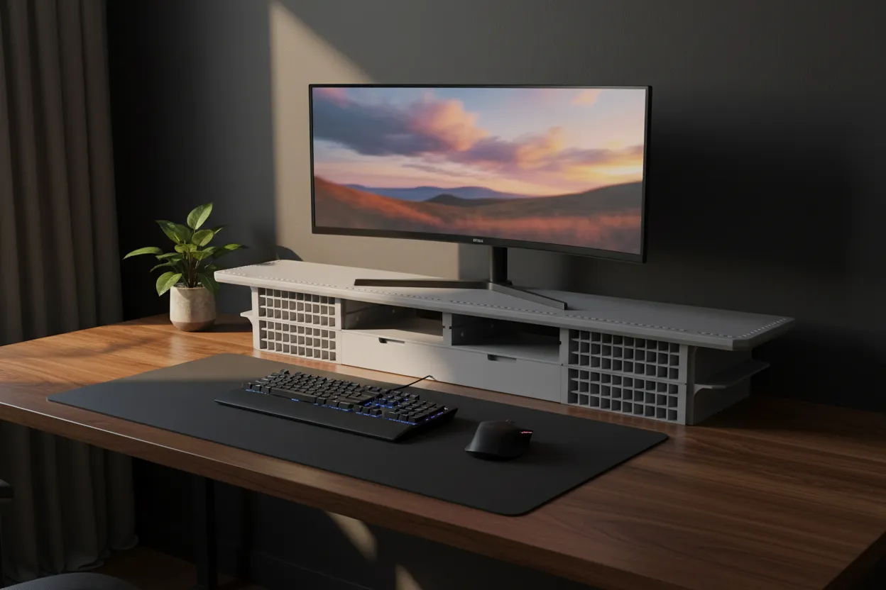REOSS Project - Removable Desk Riser by OMME design - MakerWorld