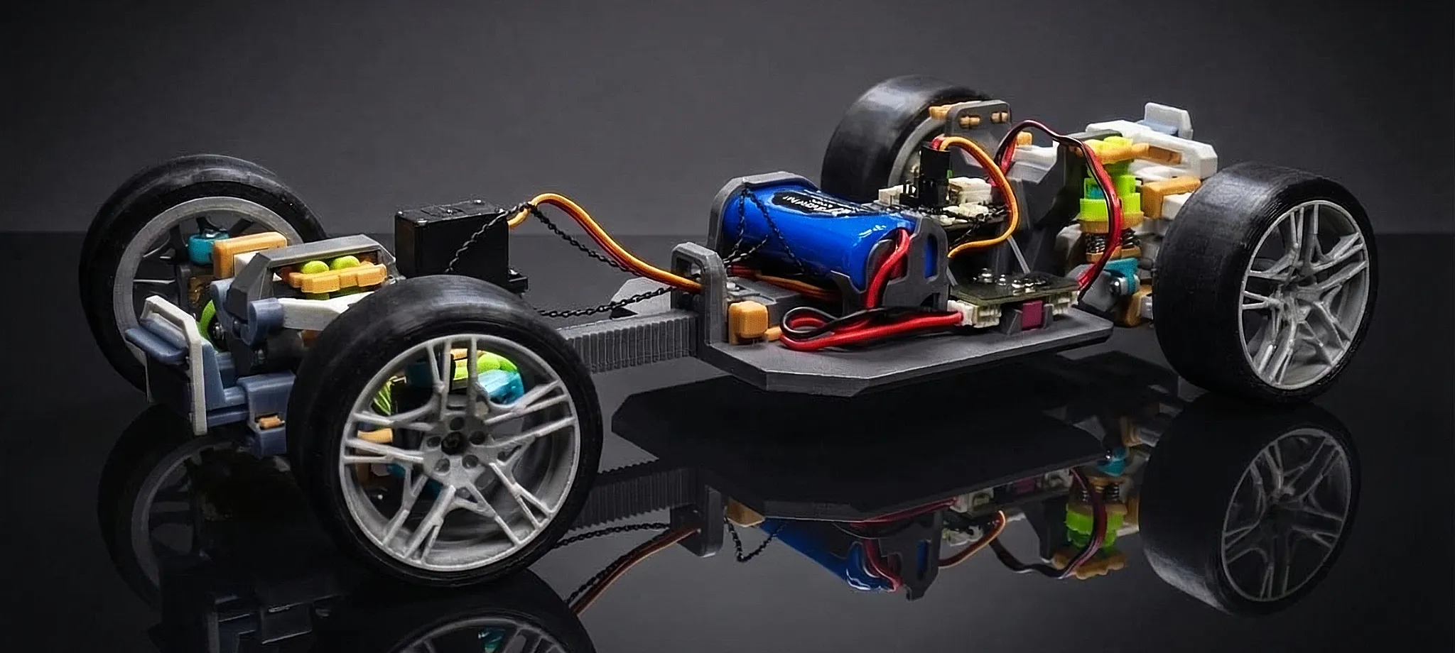 GT-RC 4S: Next Gen CyberBrick Modular RC Chassis by Mr.Rod - MakerWorld