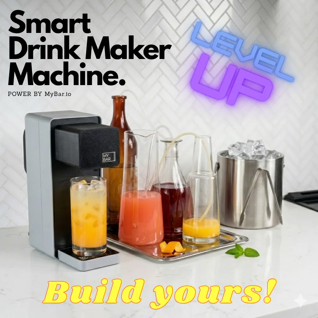 Smart Drink & Cocktail Maker Machine