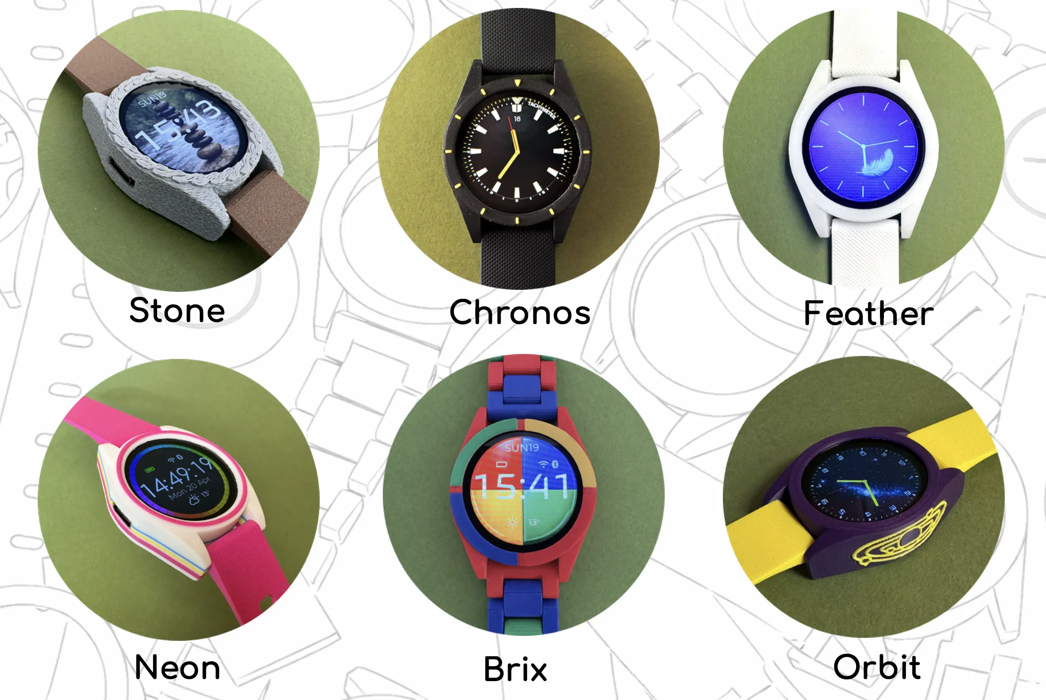 Qwatch - The customisable smartwatch by DaveJaVu - MakerWorld