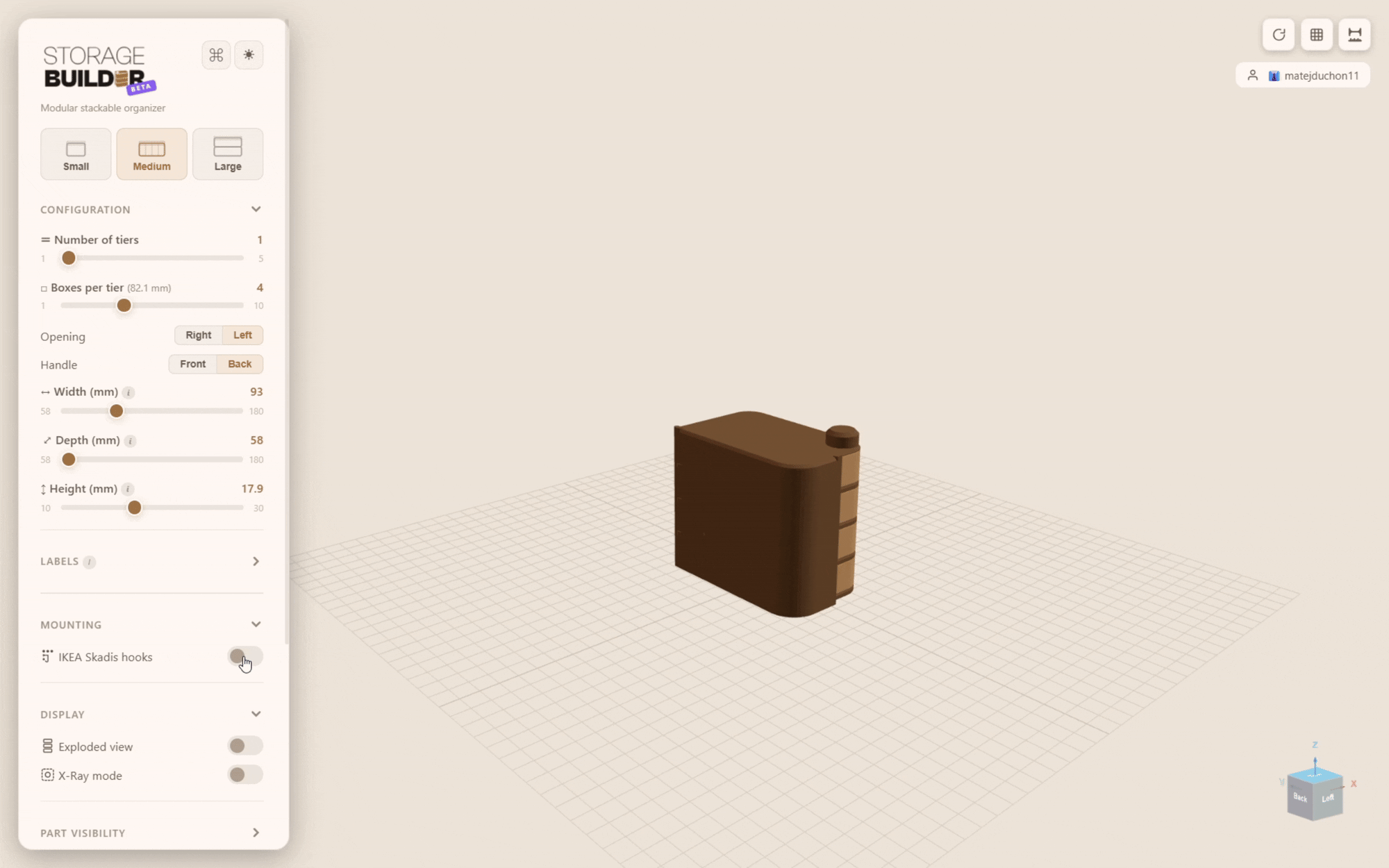 Storage Builder – Design Your Organizers by Matthew Ghost - MakerWorld