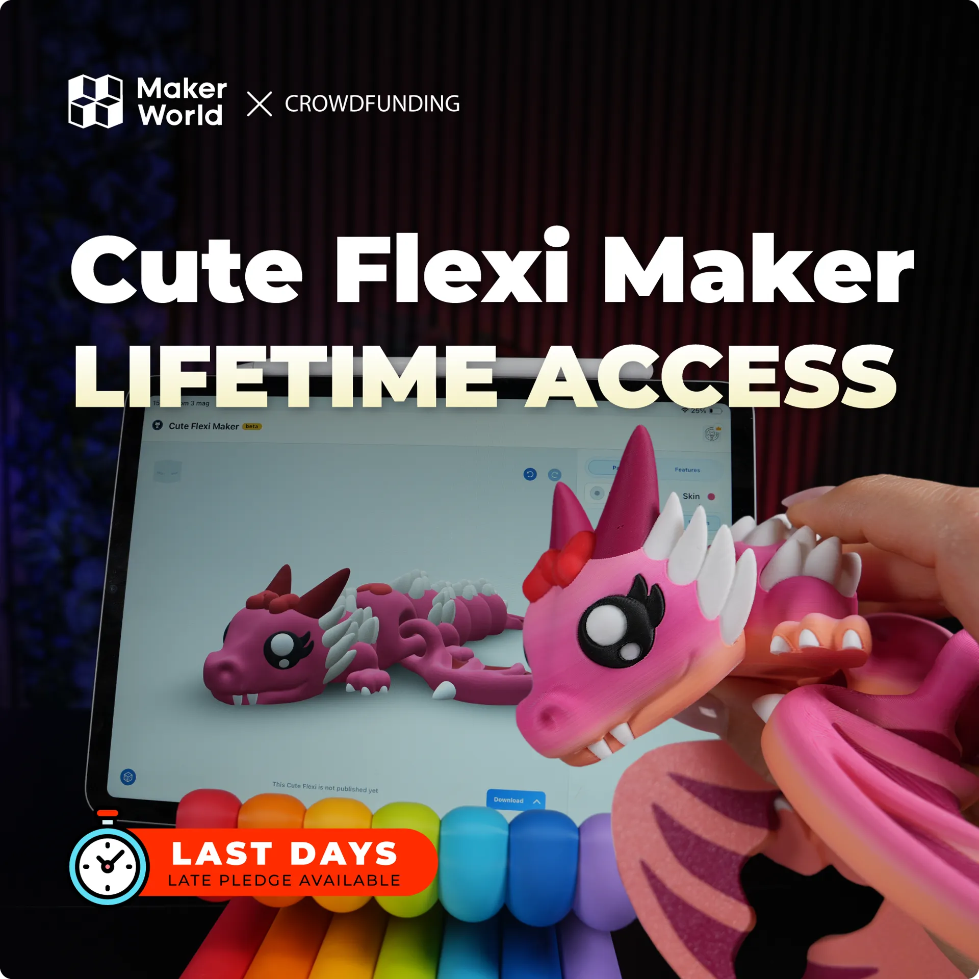 CuteFlexiMaker: build your 3D pet!