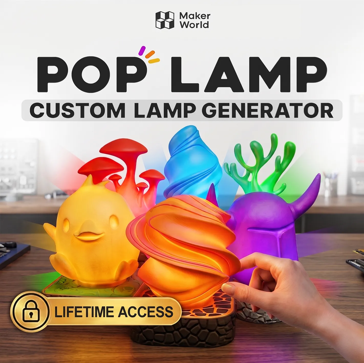 Pop Lamp: Custom Lamp Generator