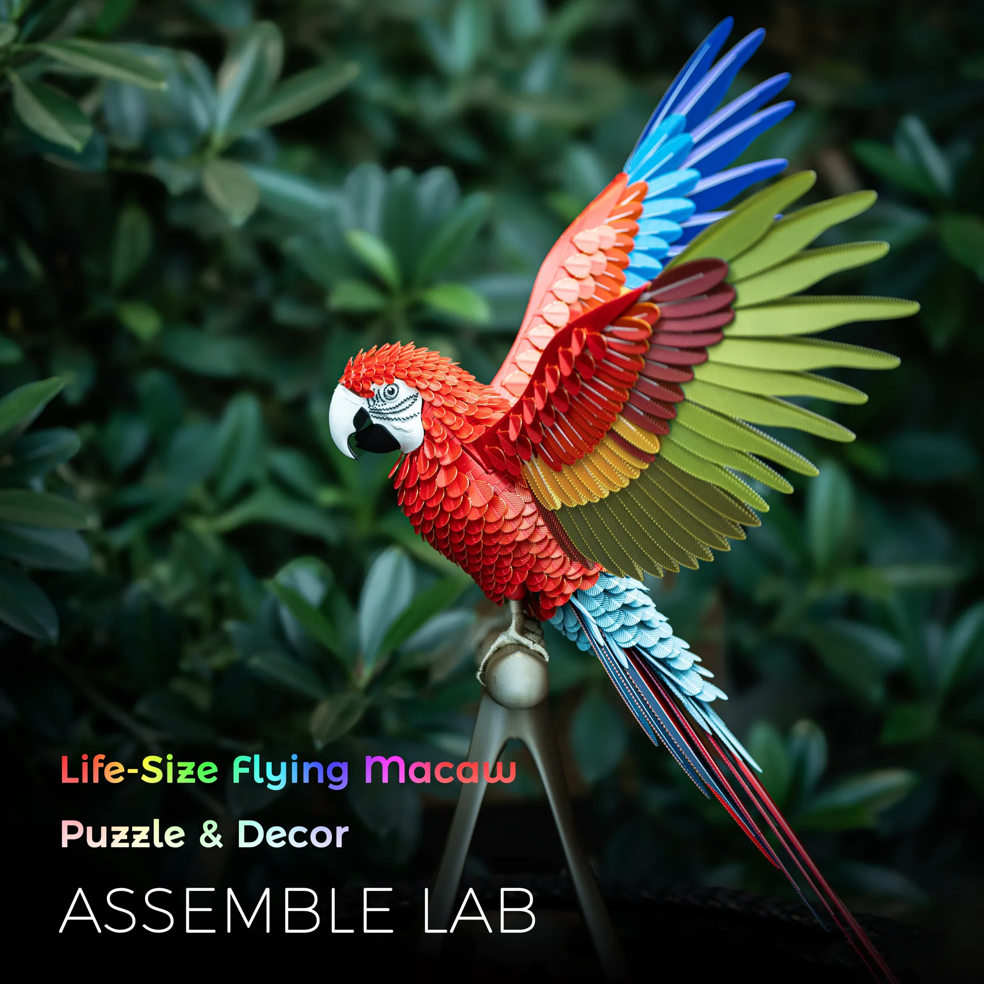 Assemble Lab: LifeSize Macaw