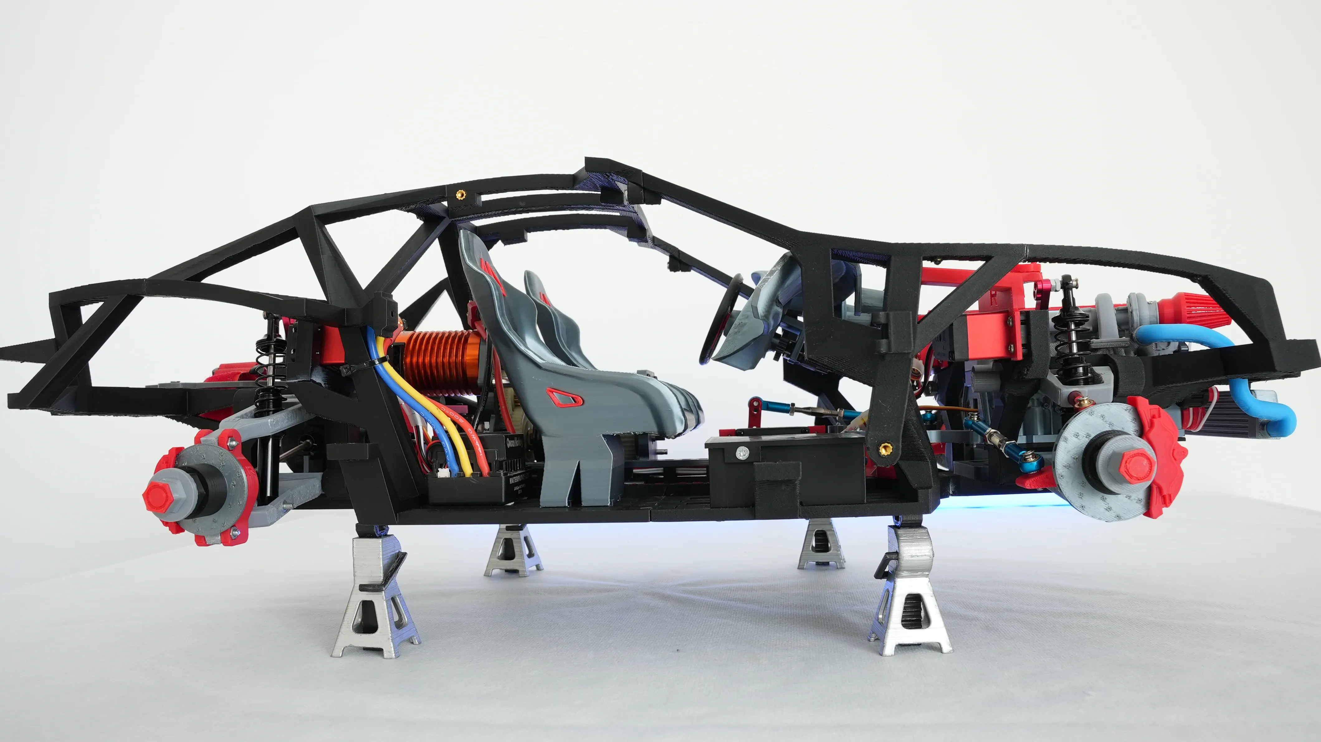 Scale 8 Projects SKELE8 — A Fully Printable 1/8-Scale RC Chassis by Scaleaddiction ...
