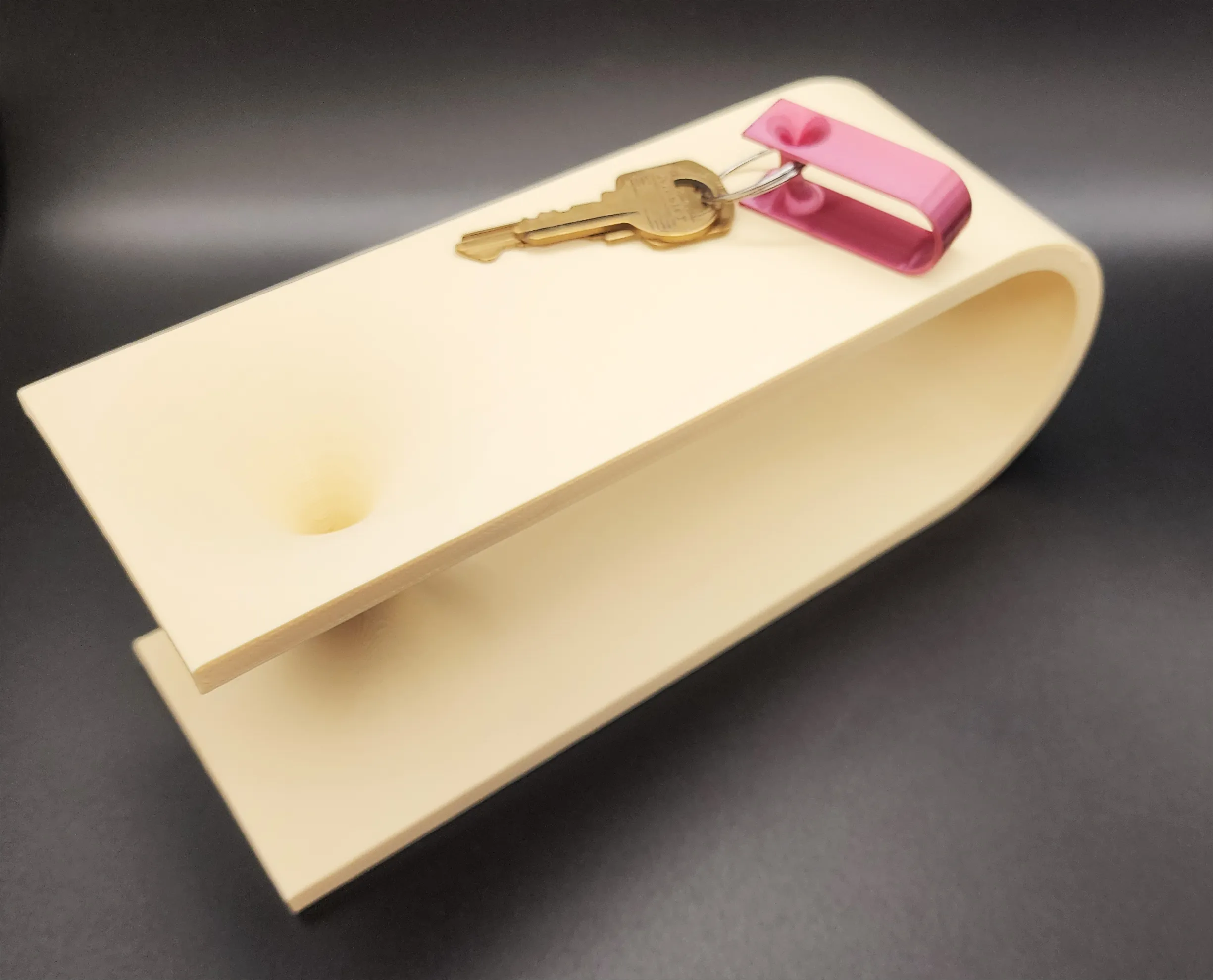 Wormhole Table Keychain