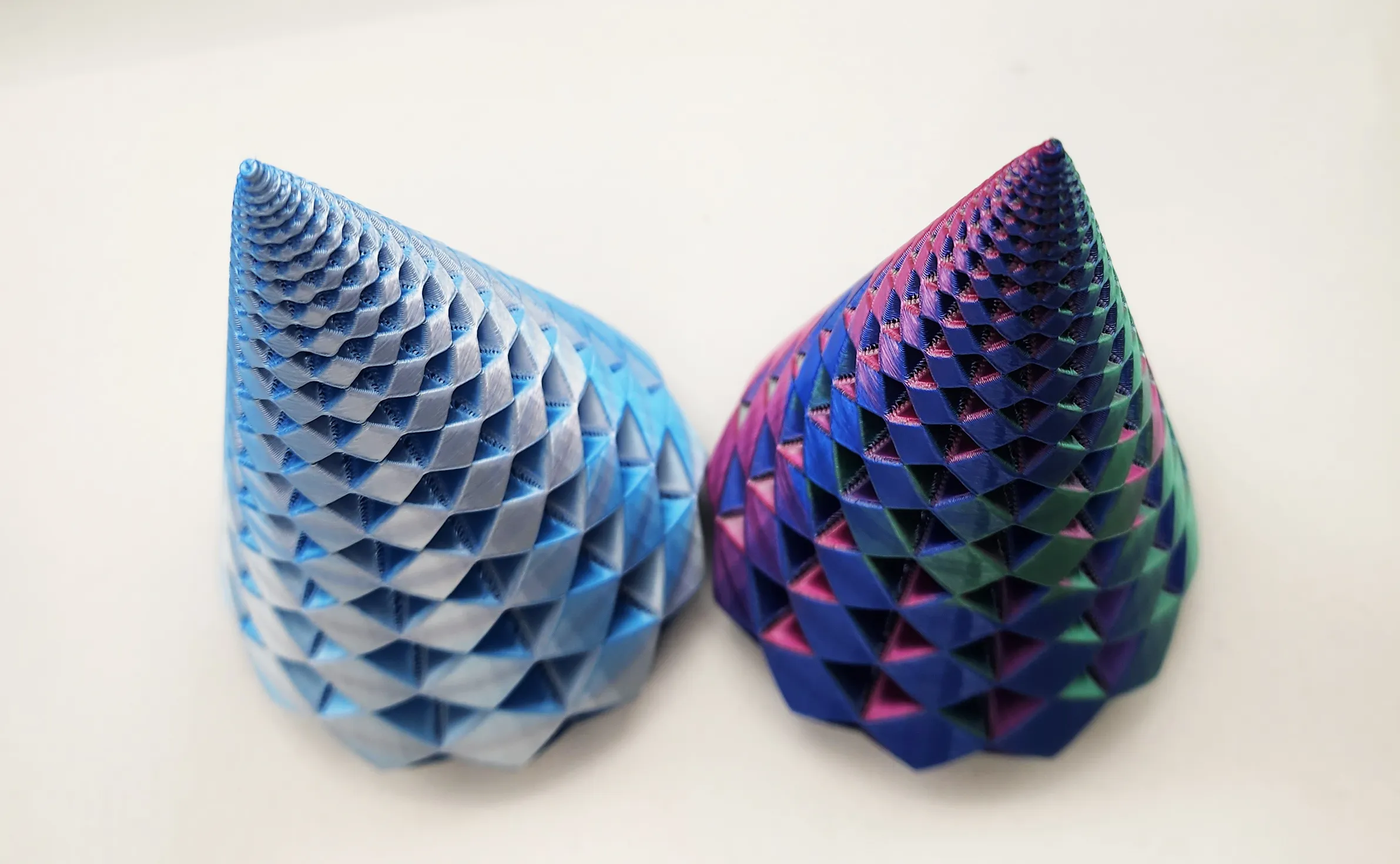 3D printed spiral Christmas tree