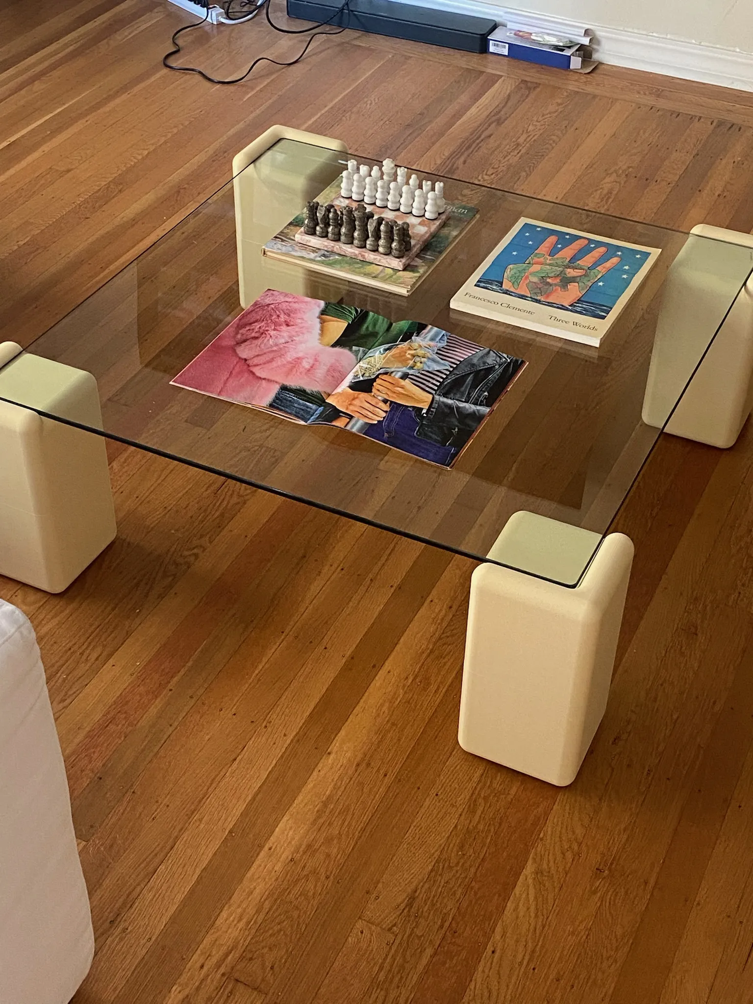 Designer Table Legs for Glass Top by MakerWorld