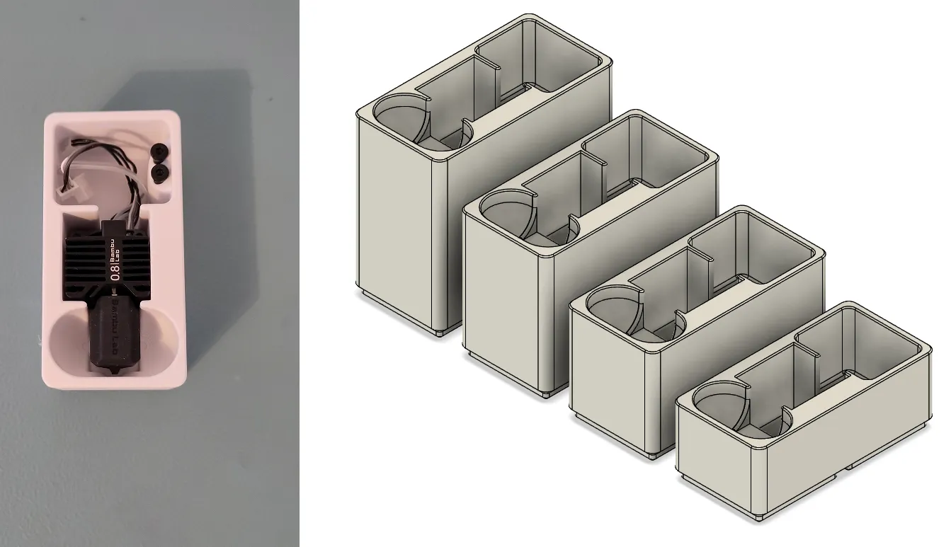 Complete Hotend Assembly Bin