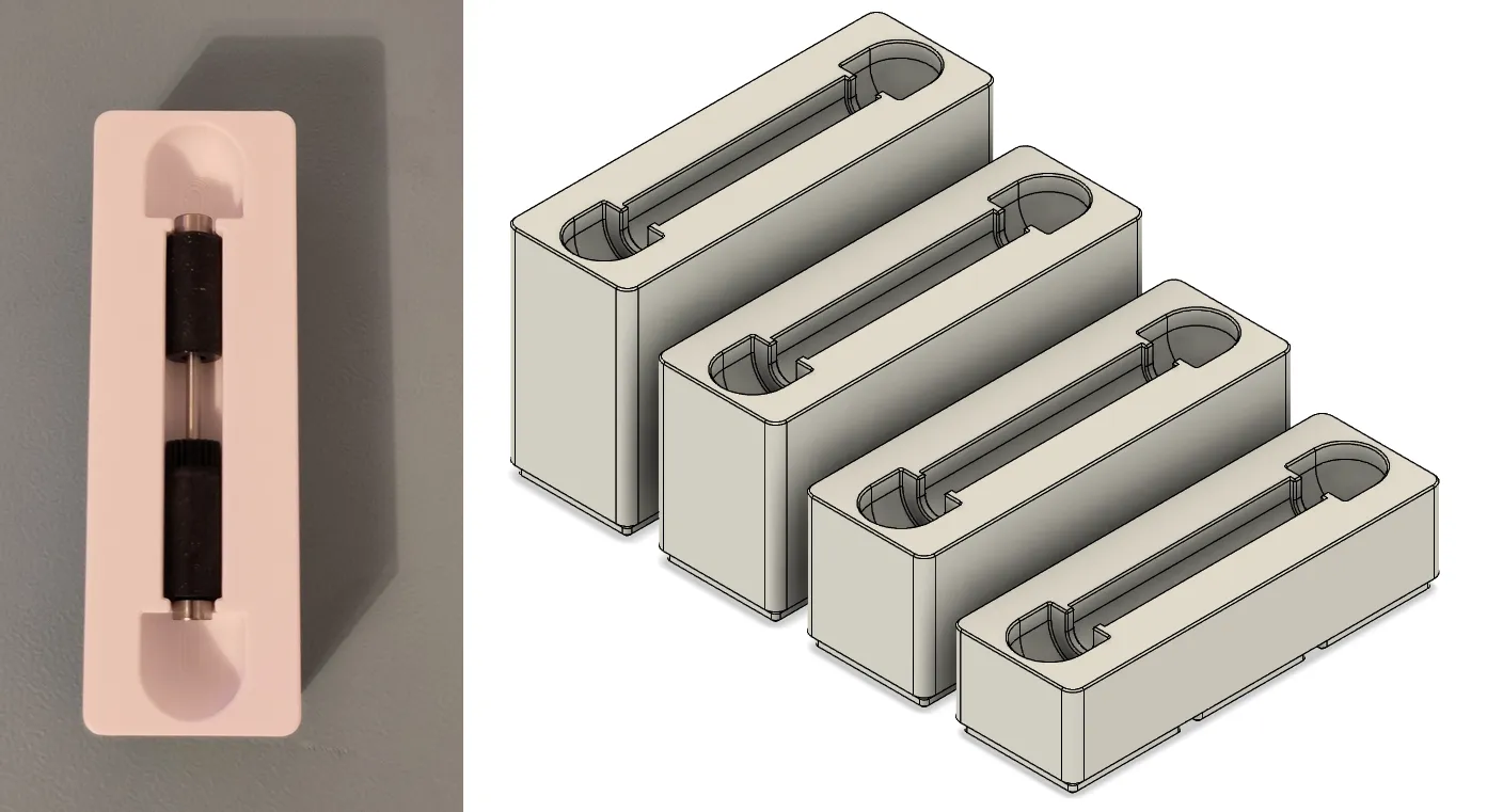 AMS Active Support Shaft Assembly Bin