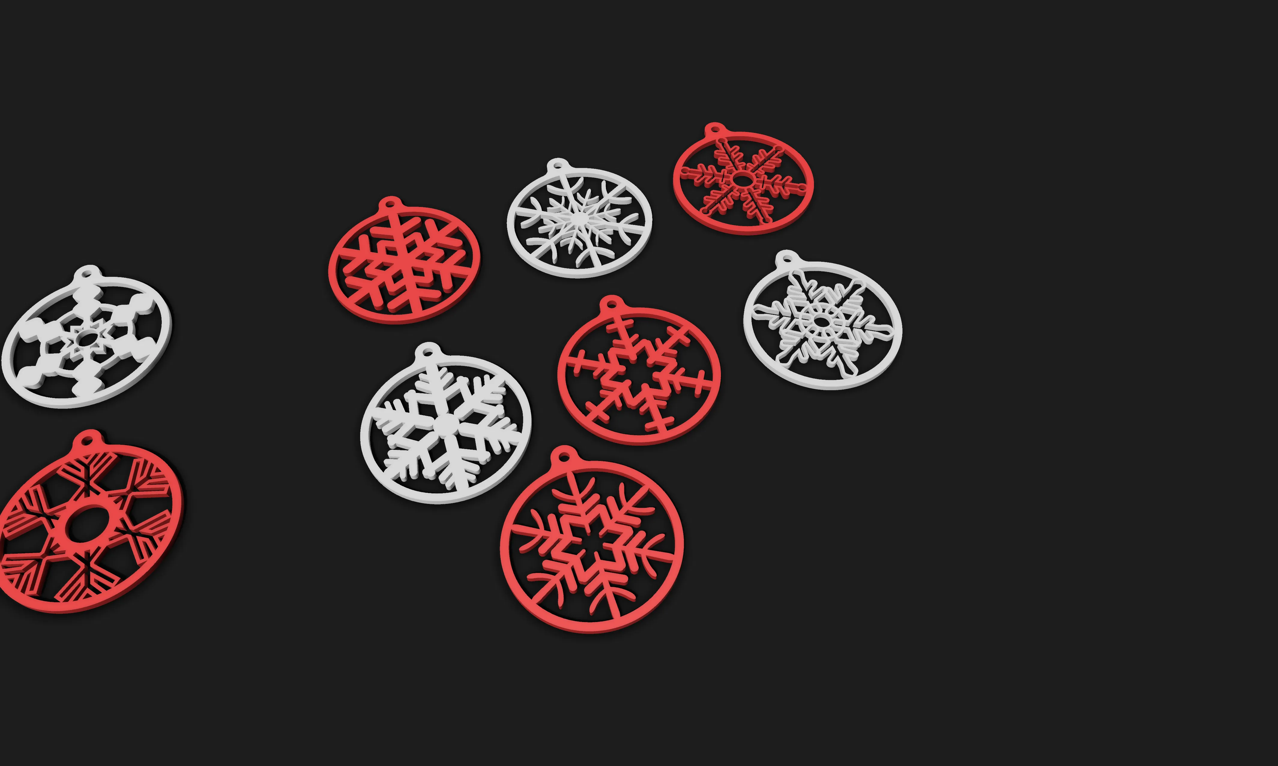 Snowflake render 2