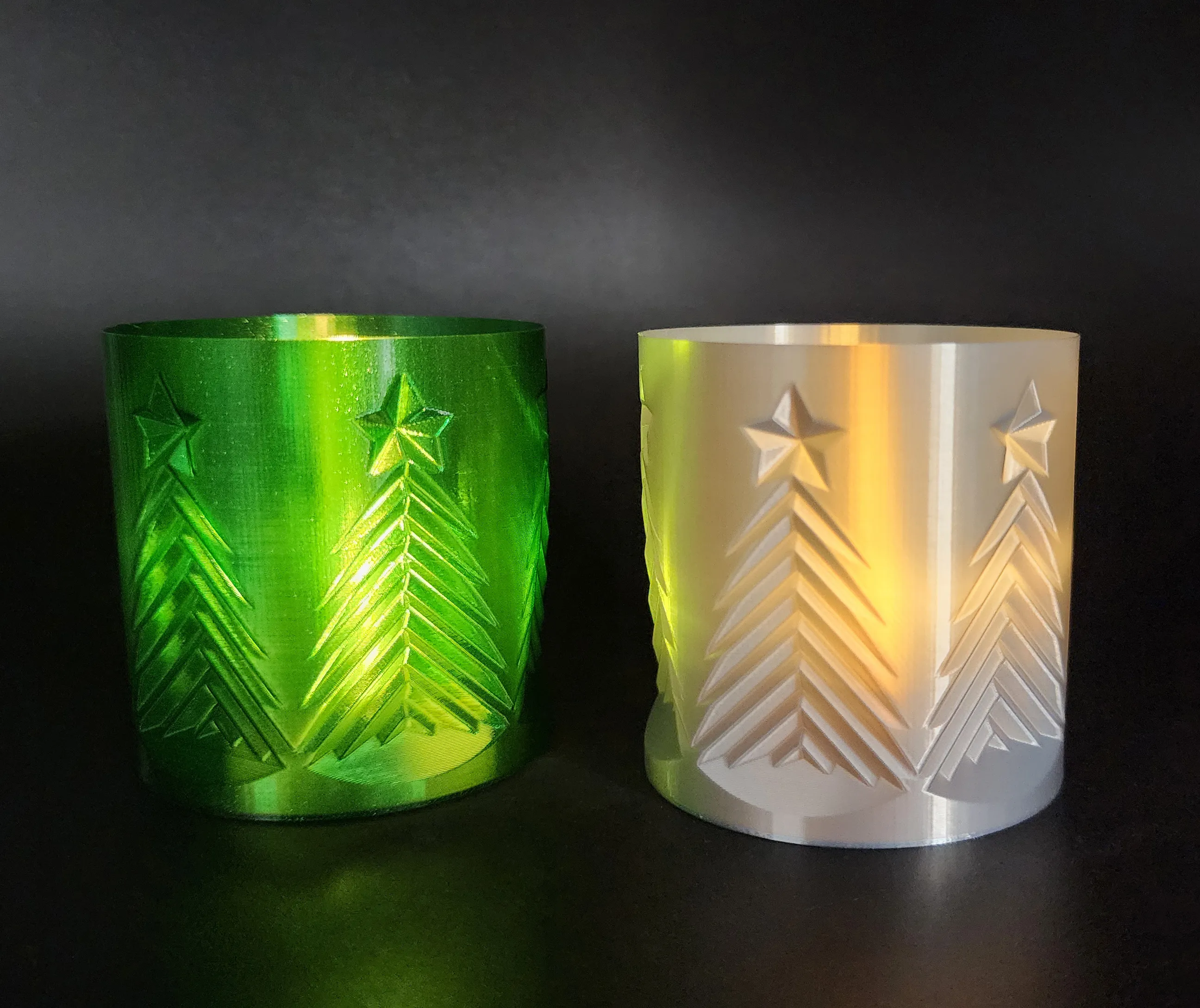 Christmas Tree Votive Holder