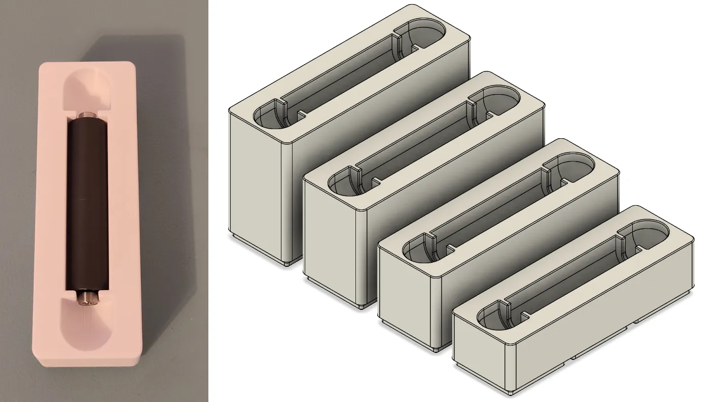 AMS Driven Support Shaft Assembly Bin