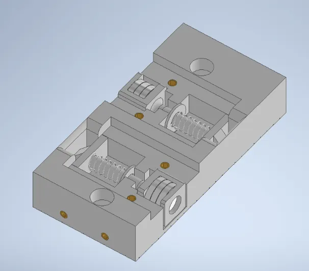 A grey object with holesDescription automatically generated