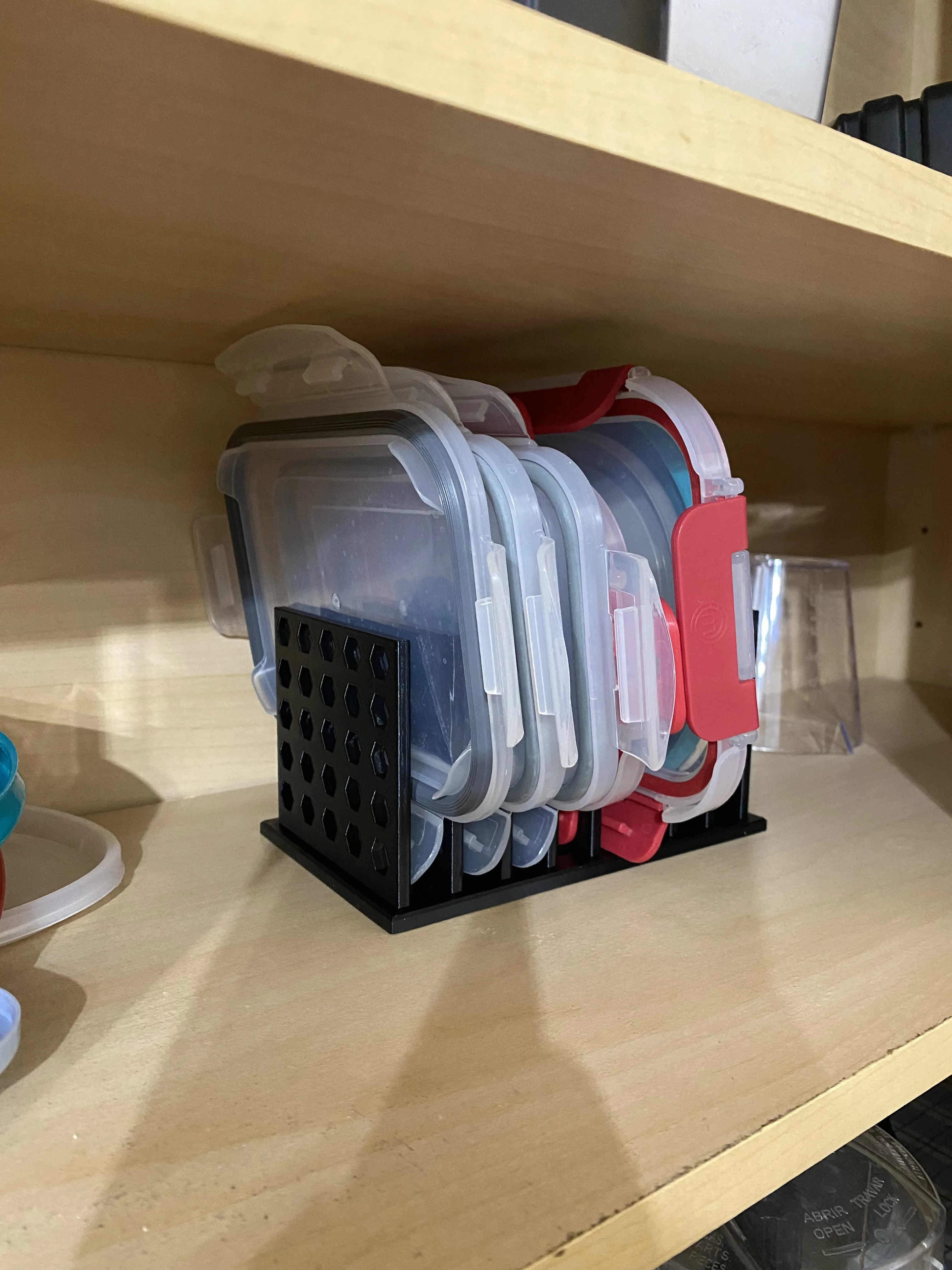 Container Cover Dual Purpose Rack