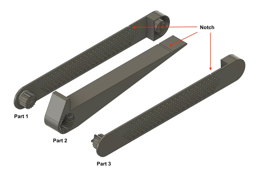 Ein Bild, das Werkzeug, Hebel, Design enthält.Automatisch generierte Beschreibung