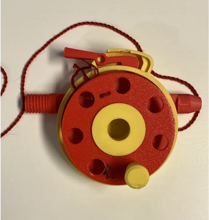 Functional Fishing Rod pool/tub toy left hand accessible makes