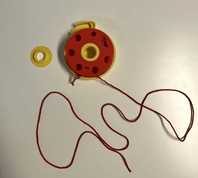 Functional Fishing Rod pool/tub toy left hand accessible makes