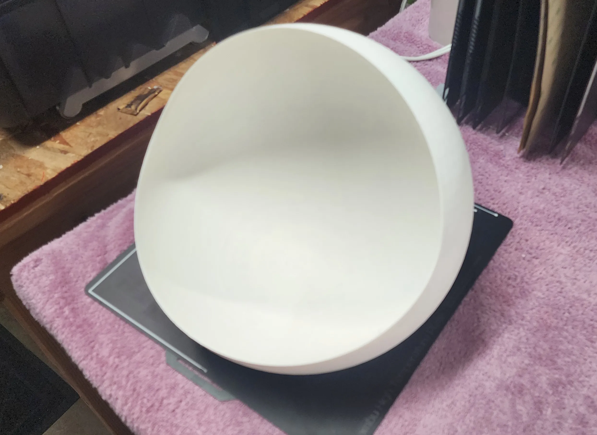 Borderless Photo Cube Orb print example