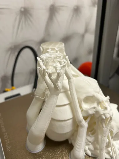 controller stand ps5 holder snake and skull - Free 3D Print Model ...