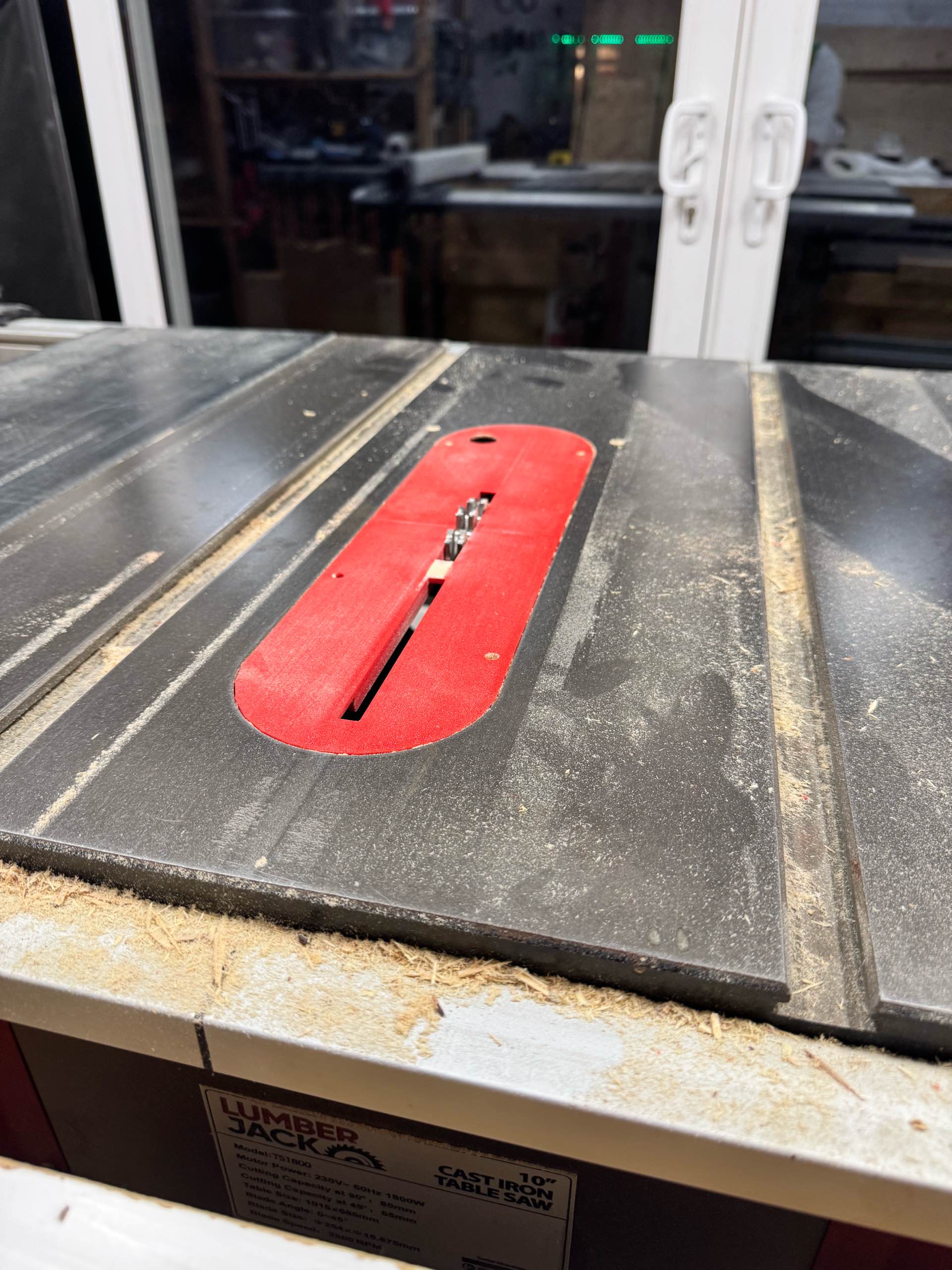 Lumberjack TS1800 Zero Clearance Insert - Free 3D Print Model